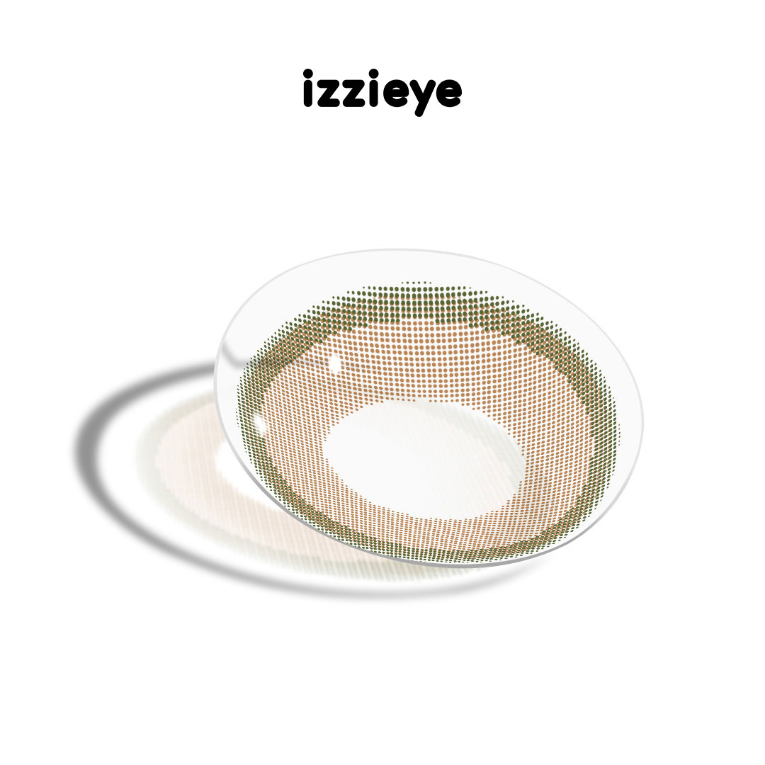 Honeydew Brown-Green Colored Contact Lenses | Daily，10Pcs