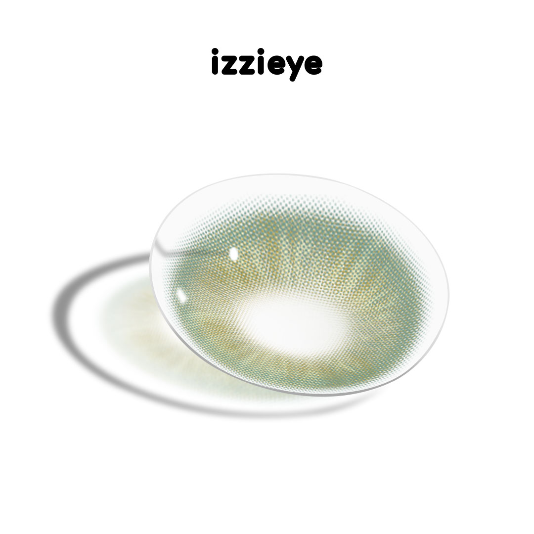 Hybrid Green Colored Contact Lenses