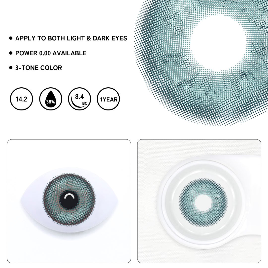 Icyra Blue Colored Contact Lenses