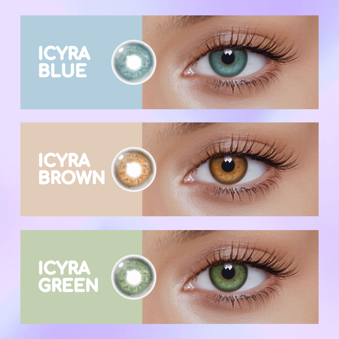 Icyra Blue Colored Contact Lenses