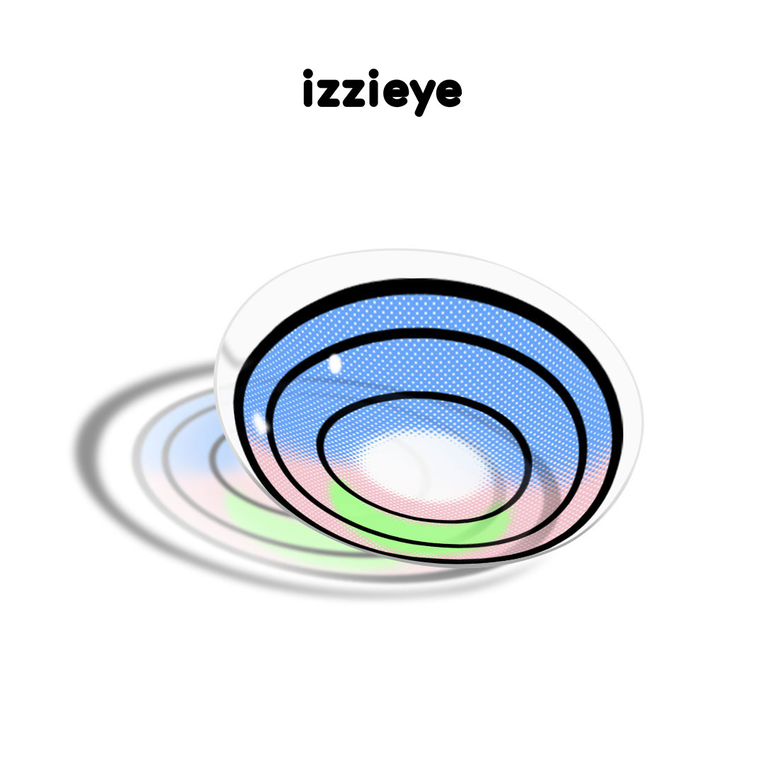 Cosplay Indigo Nova Blue Colored Contact Lenses