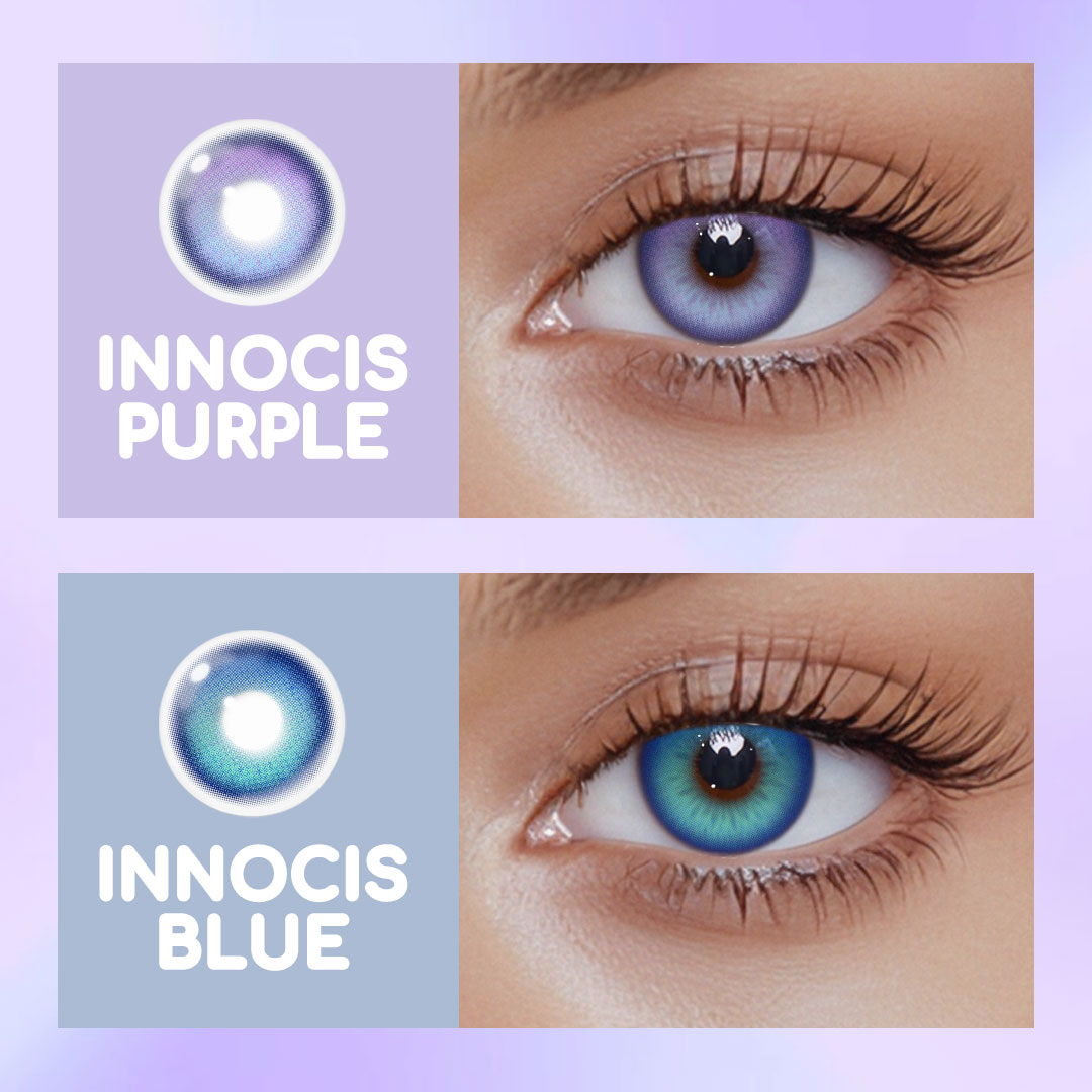 Innocis Purple Colored Contact Lenses