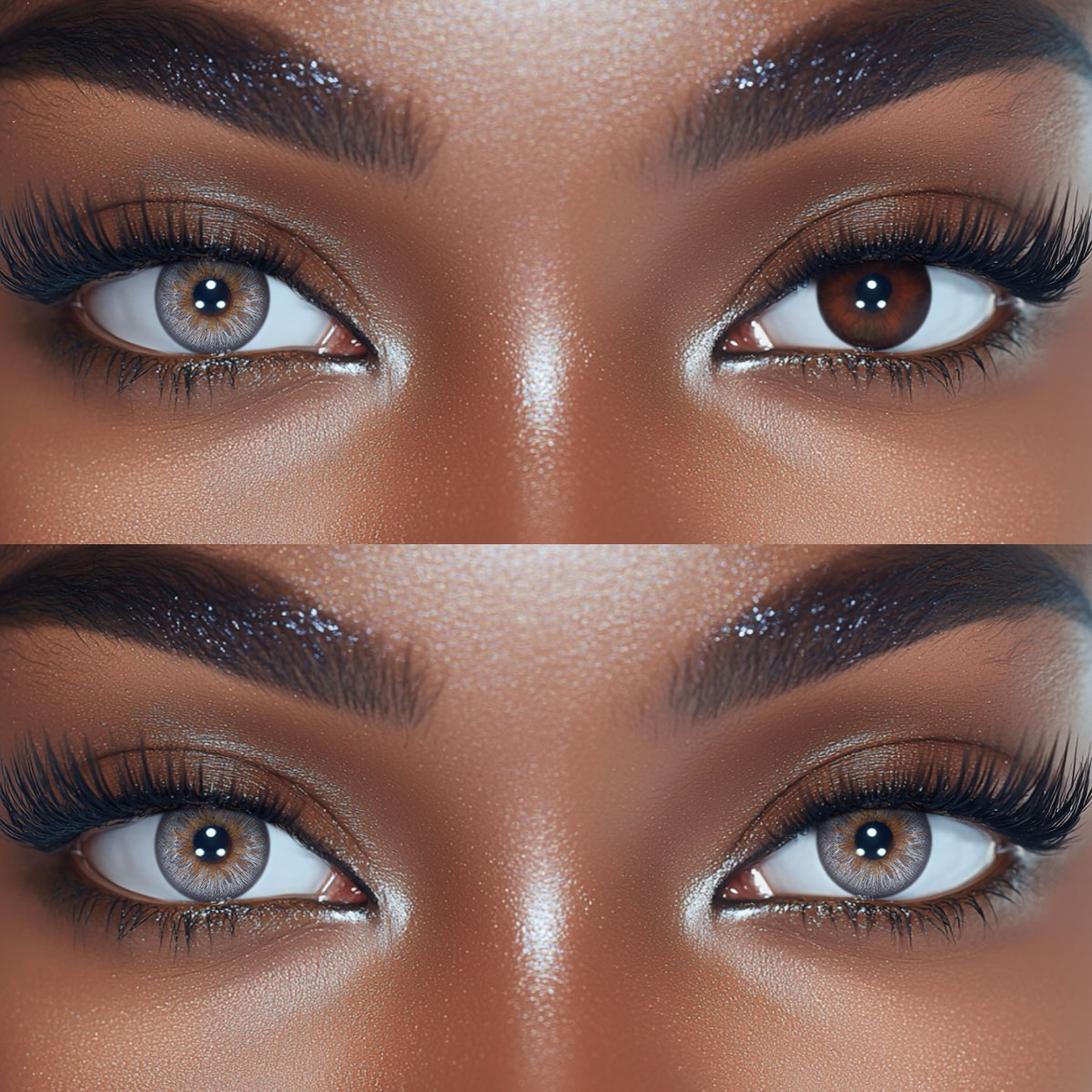 Wolf Gray Colored Contact Lenses