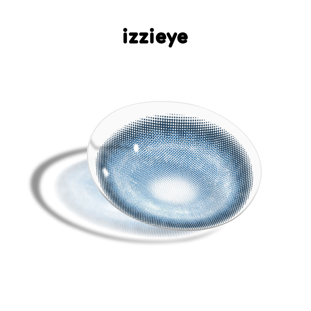 Cosplay KOI Blue Colored Contact Lenses - 1 Day