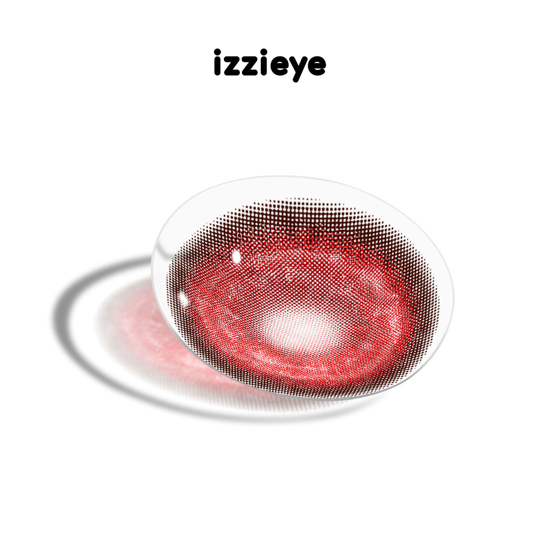 Cosplay KOI Red Colored Contact Lenses