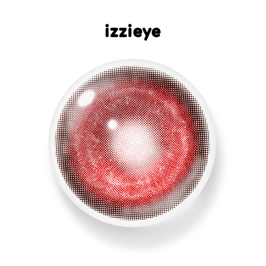 Cosplay KOI Red Colored Contact Lenses