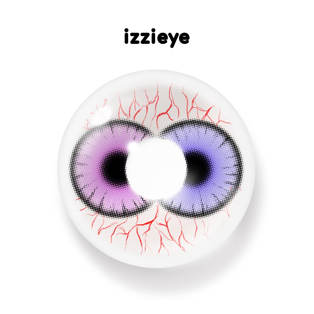 Lilac Purple Colored Contact Lenses