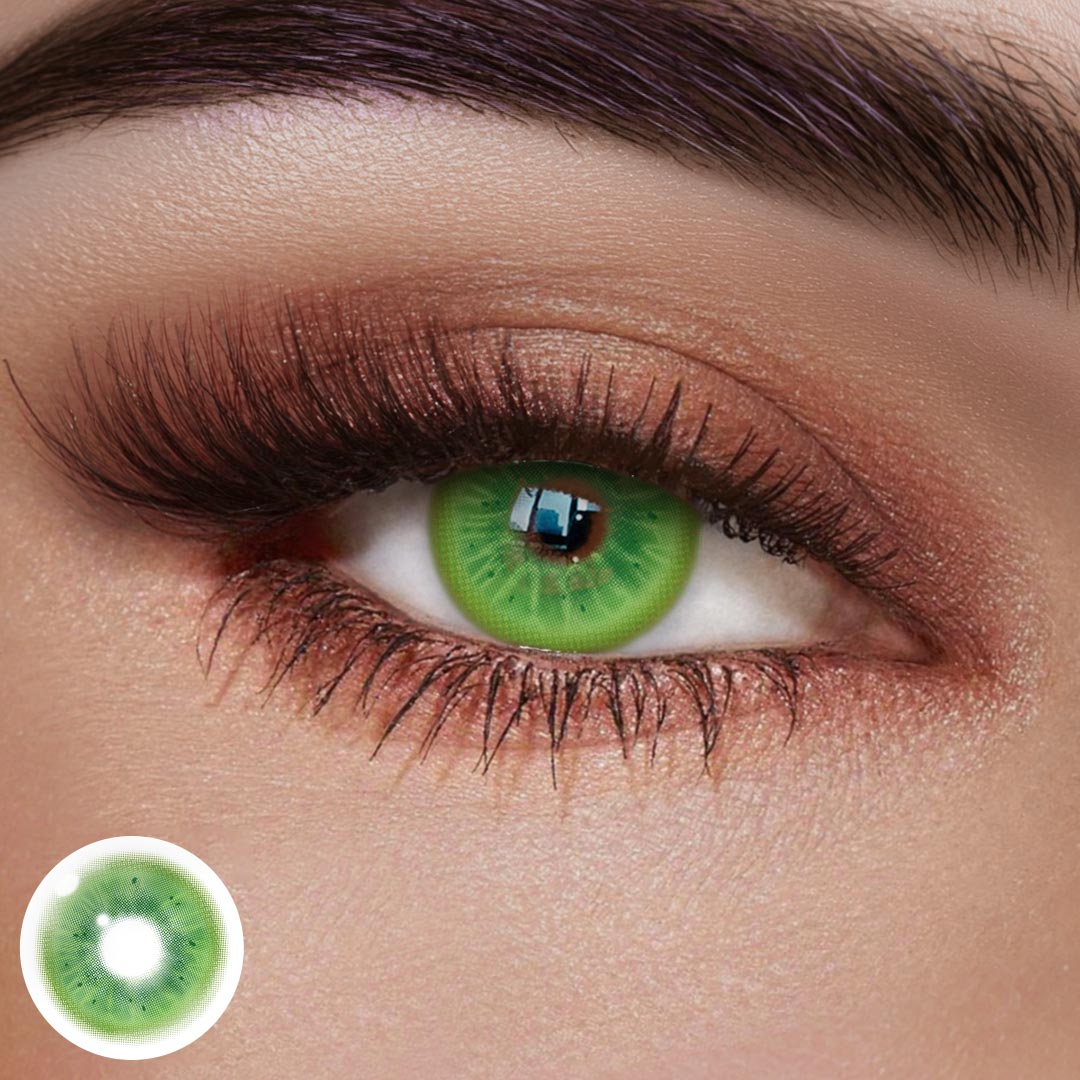 Lolly Green Colored Contact Lenses