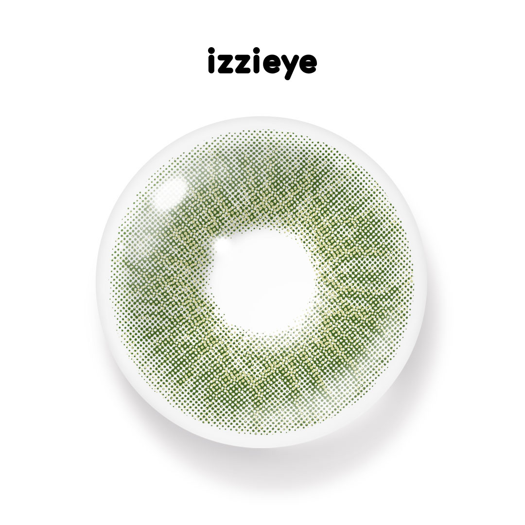 Love Story Endorphin Green Prescription Colored Contact Lenses