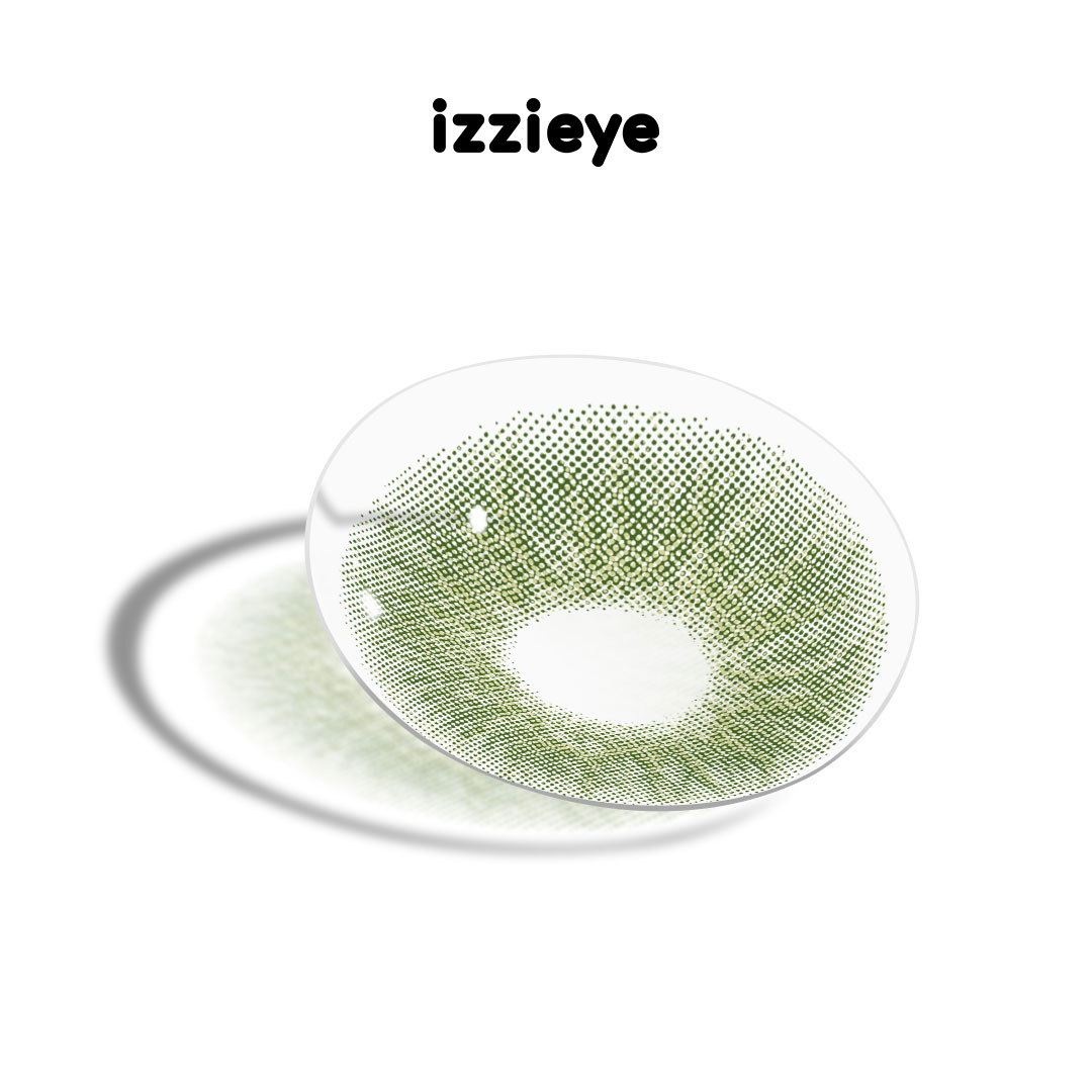 Love Story Endorphin Green Prescription Colored Contact Lenses