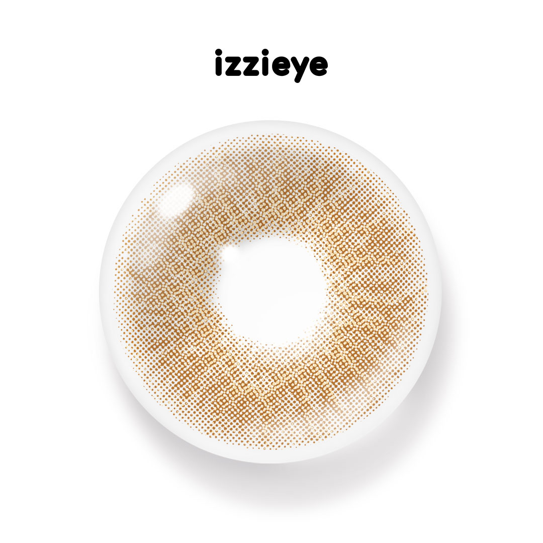 Love Story Pea Brown Prescription Colored Contact Lenses