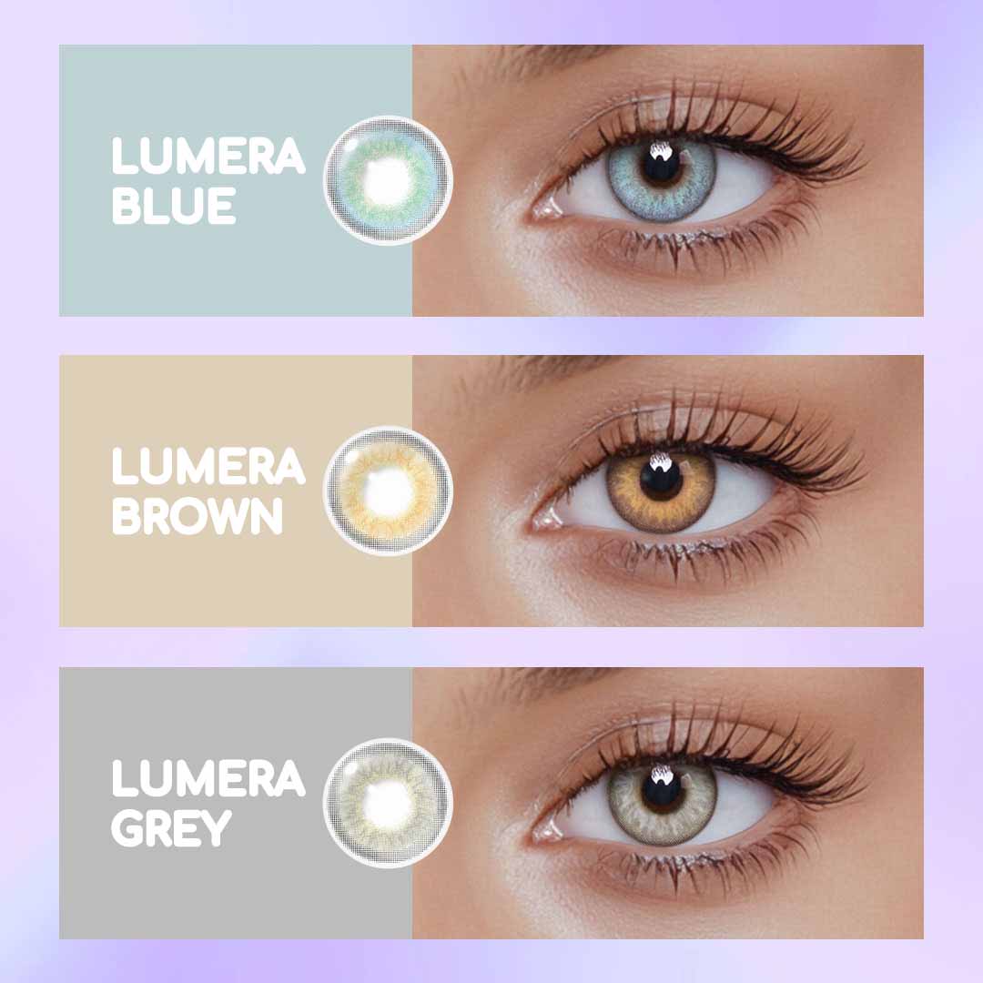 Lumera Grey Colored Contact Lenses