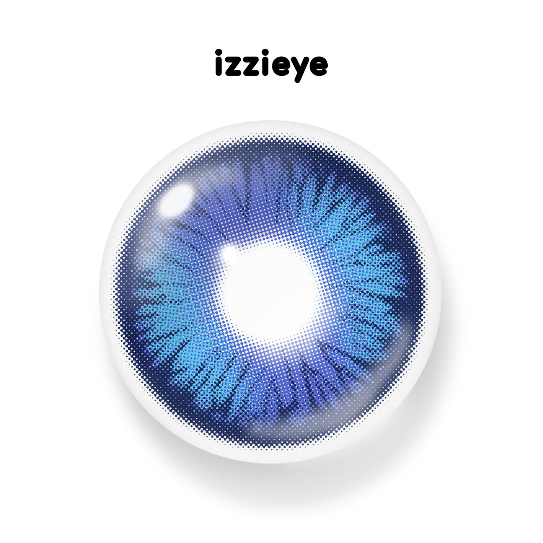 Cosplay Luminous Vibe Purple Prescription Colored Contact Lenses