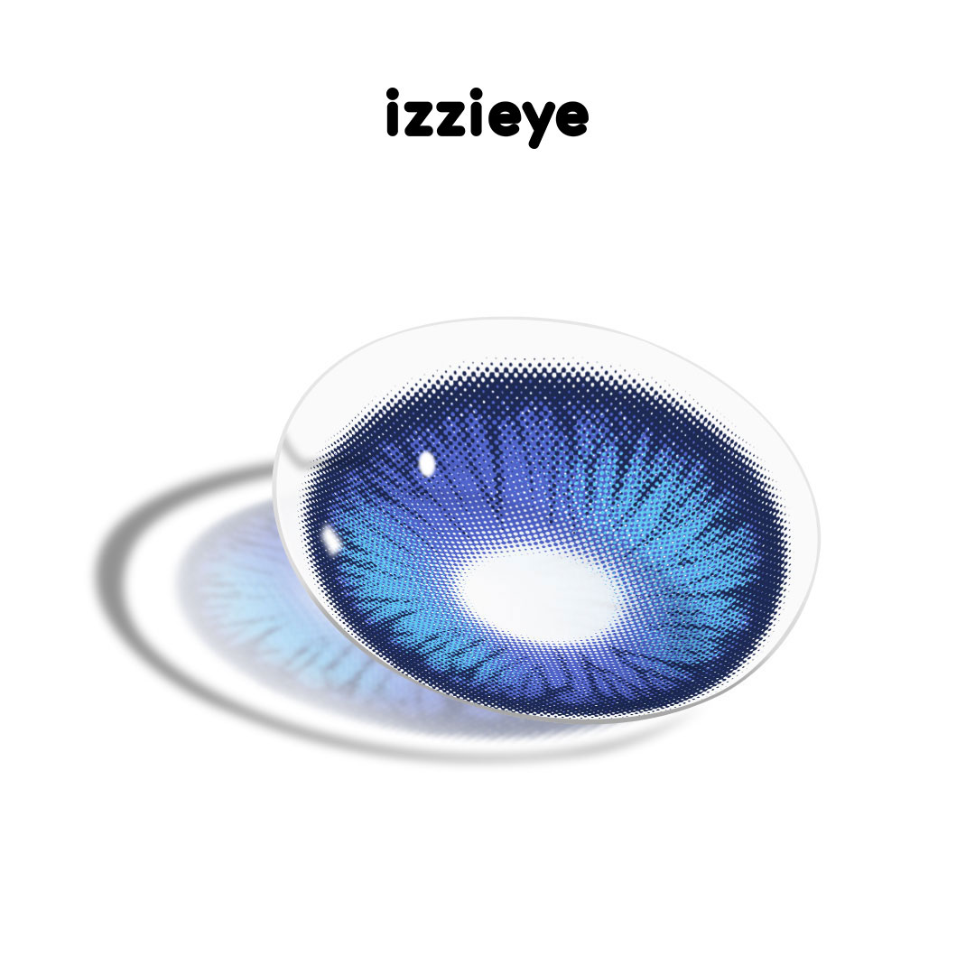 Cosplay Luminous Vibe Purple Prescription Colored Contact Lenses