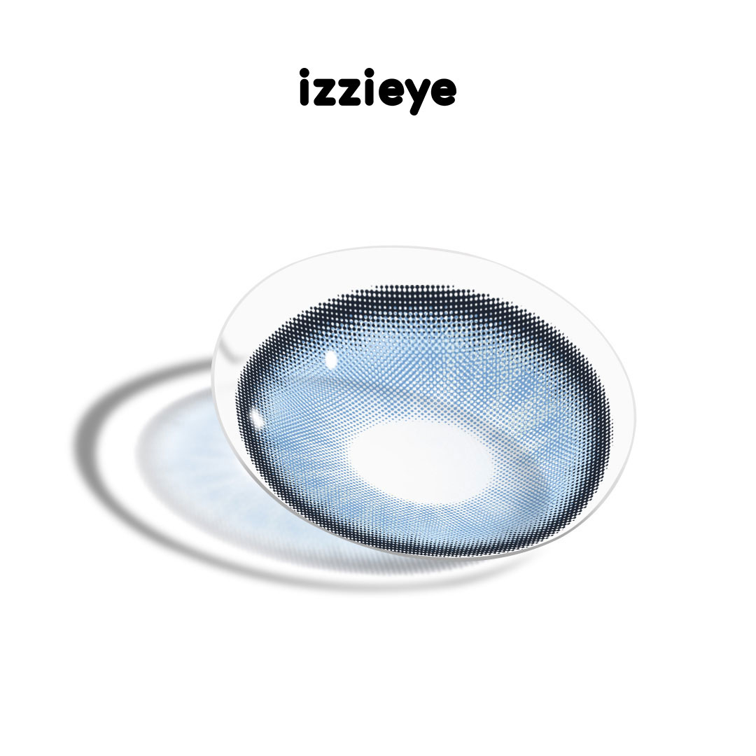 Lunaria Blue Colored Contact Lenses