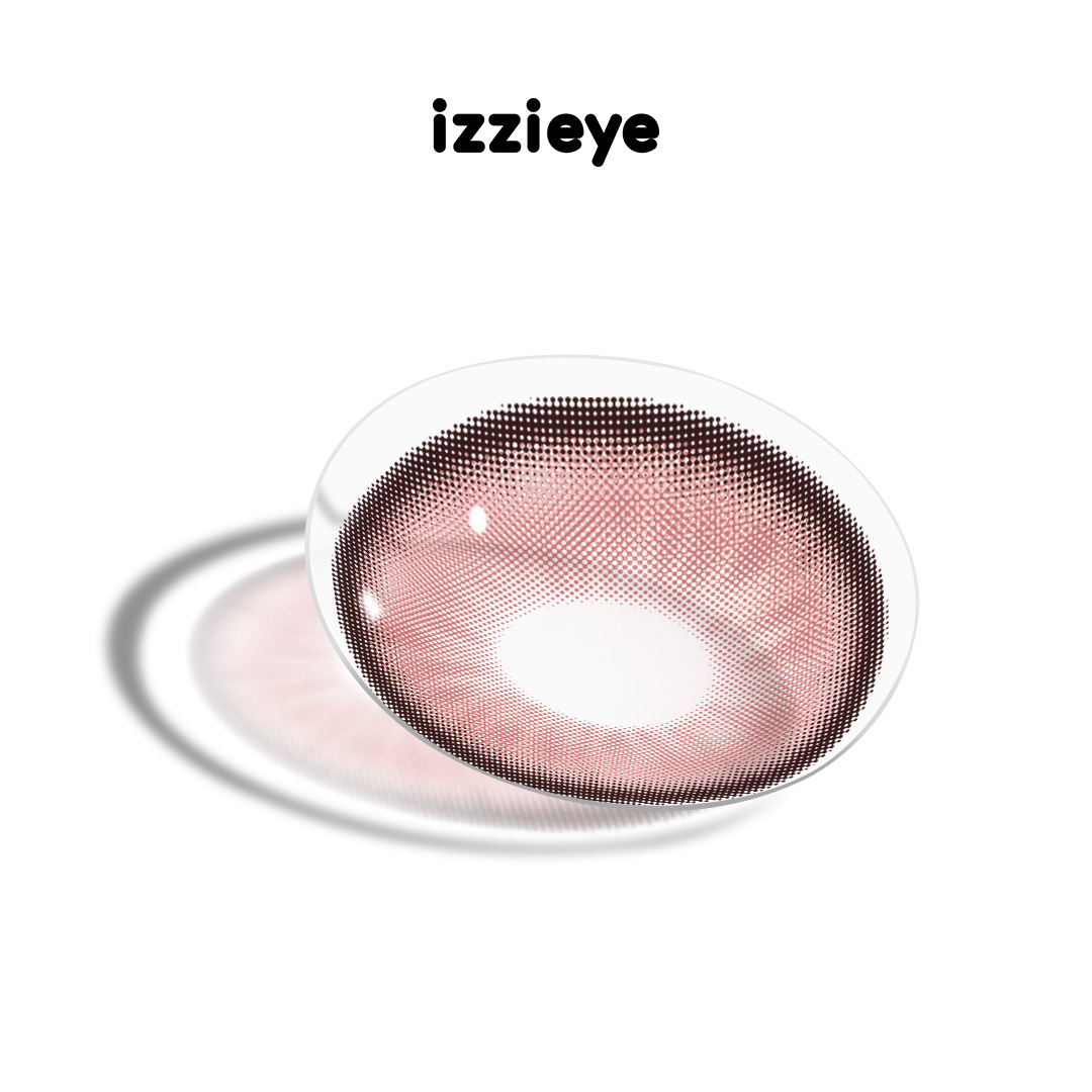 Lunaria Red Colored Contact Lenses
