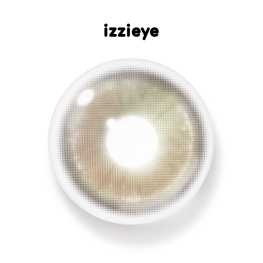 Luxe Halo Brown Colored Contact Lenses