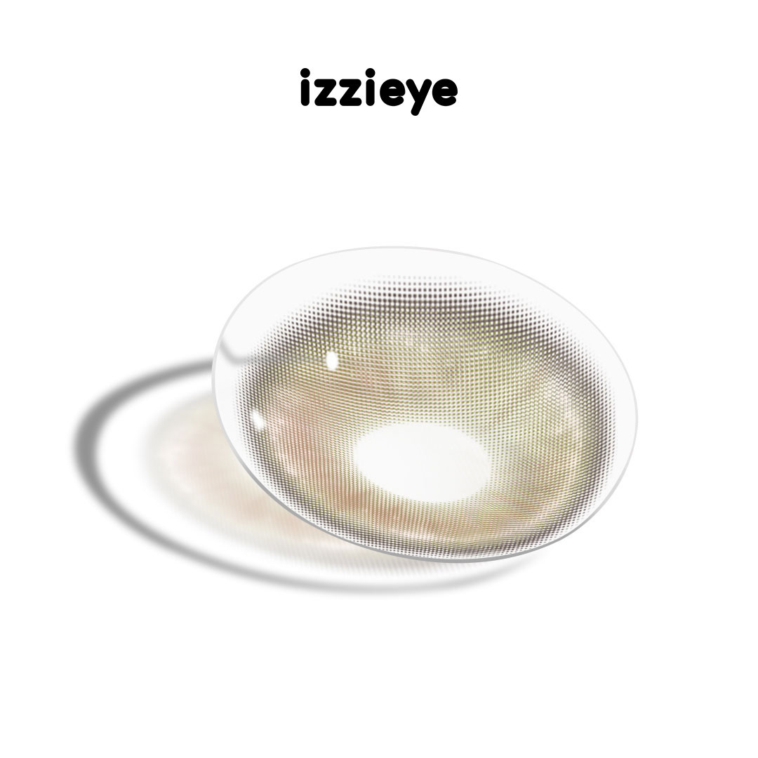 Luxe Halo Brown Colored Contact Lenses