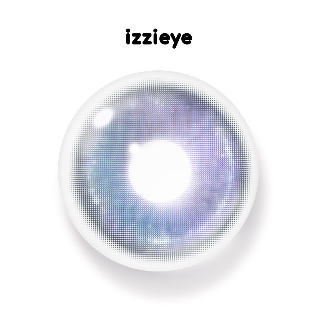 Luxe Halo Purple Colored Contact Lenses