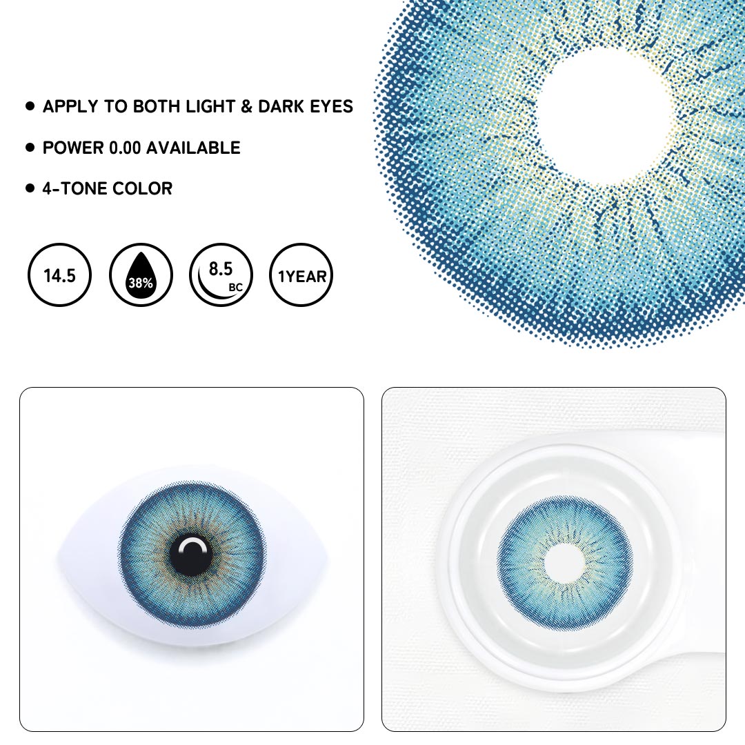 Magic Pop Ocean Colored Contact Lenses