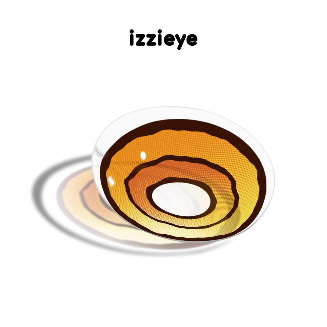 Mahogany Brown Colored Contact Lenses