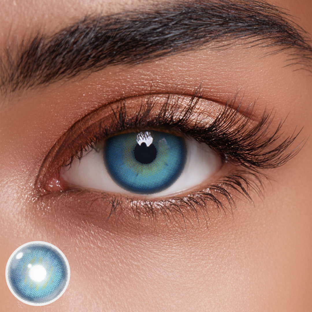 Maver Blue Colored Contact Lenses
