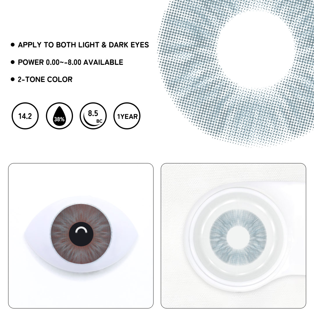 Meta Blue Colored Contact Lenses