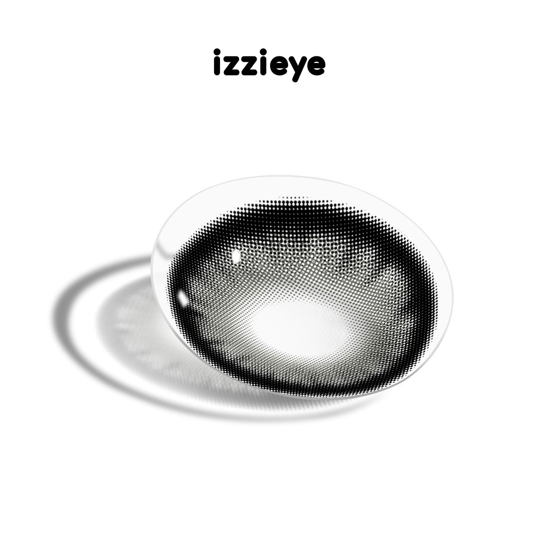 Midnight Veil Gray Prescription Colored Contact Lenses
