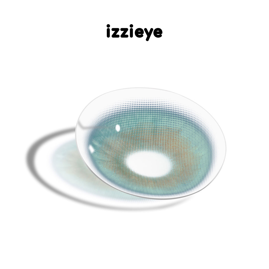 Moss Blue Colored Contact Lenses