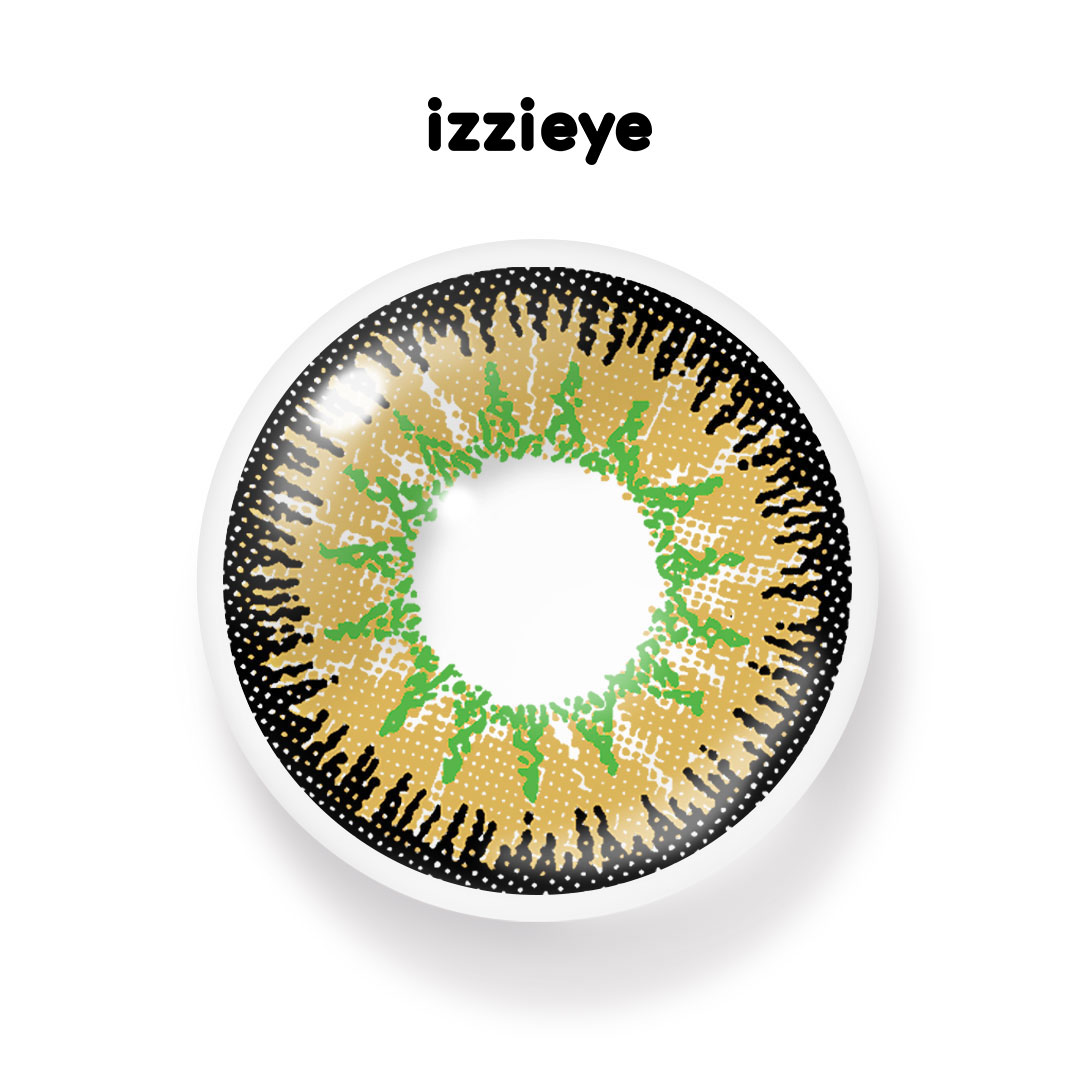 Mystery Light Yellow Colored Contact Lenses