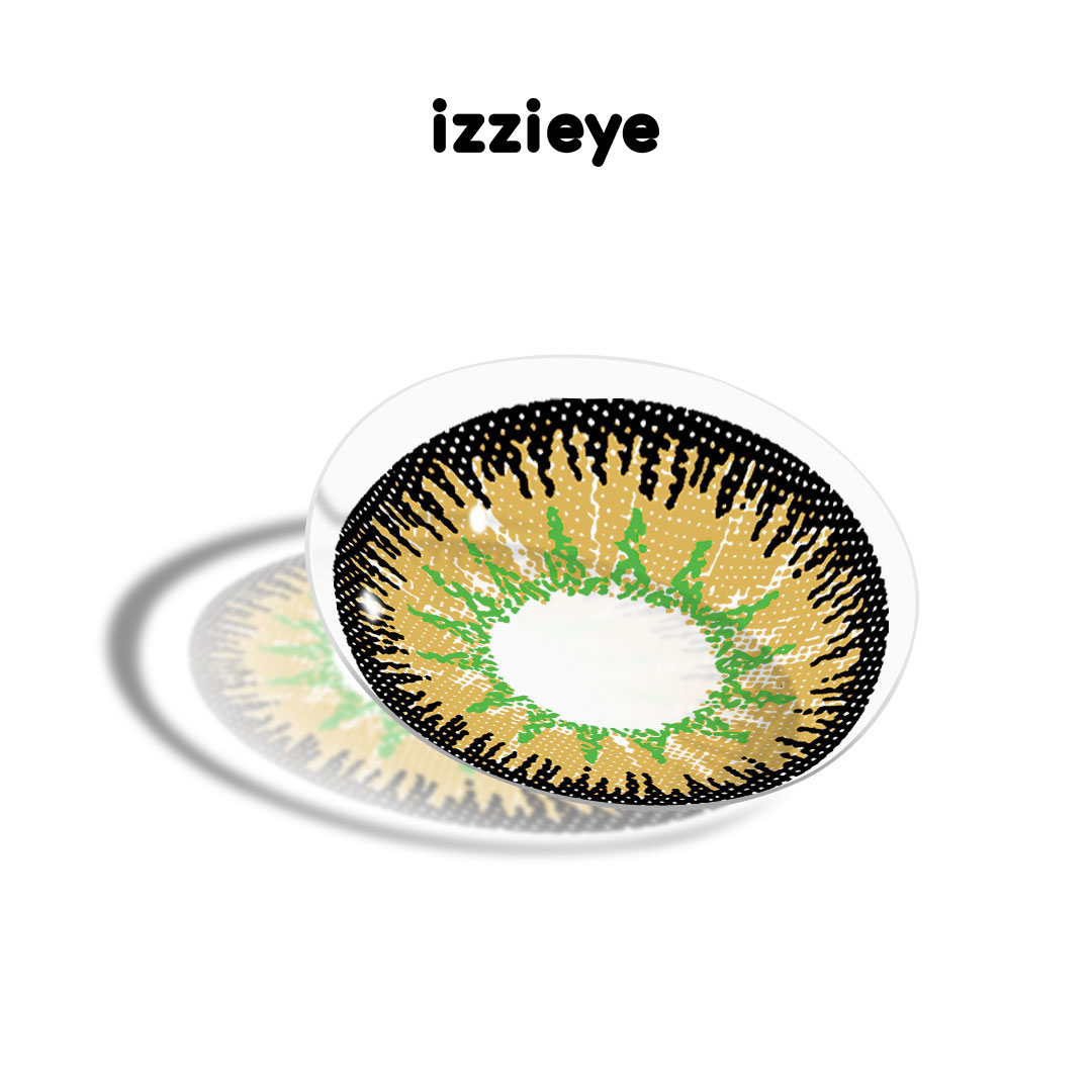 Mystery Light Yellow Colored Contact Lenses