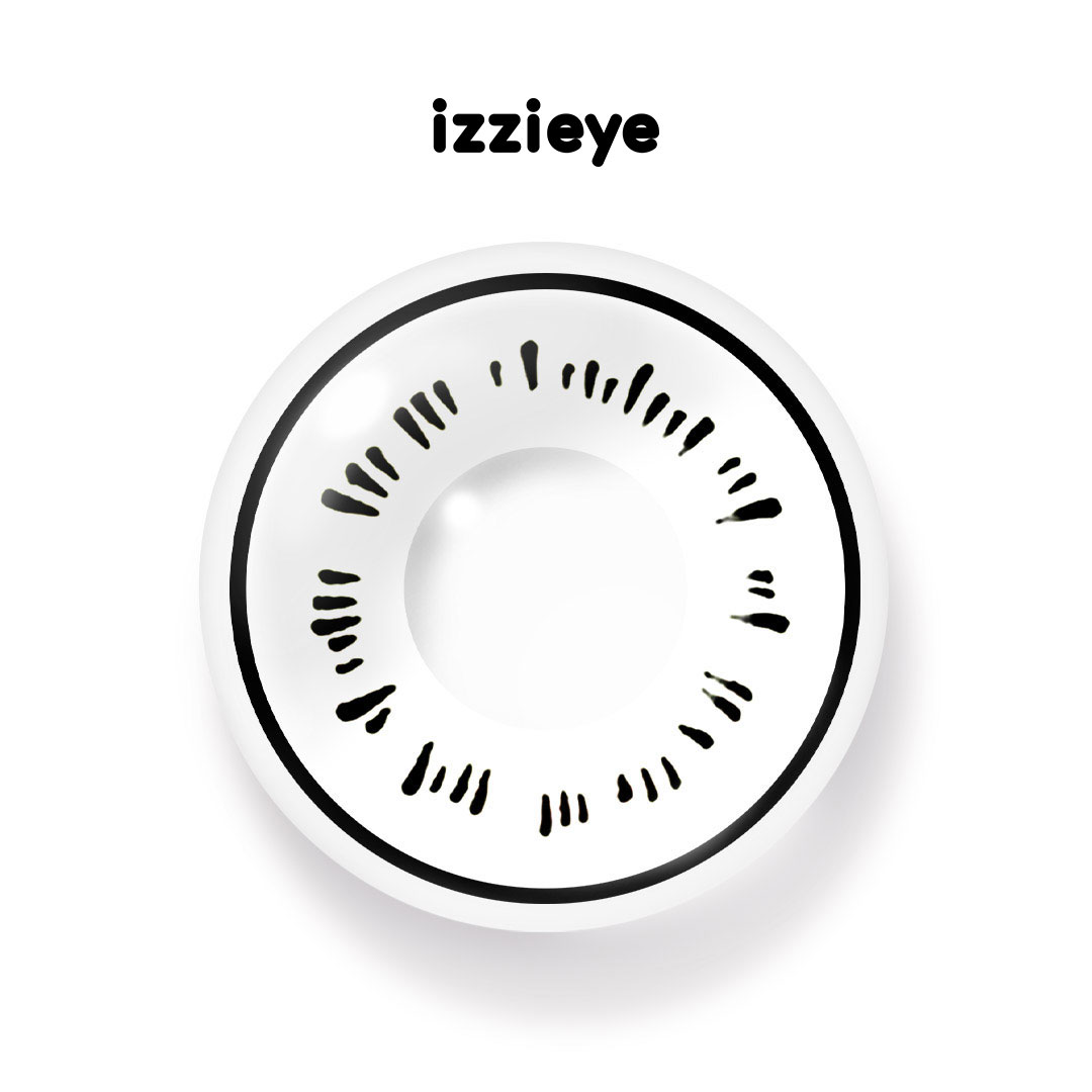 Neji Byakugan White Colored Contact Lenses