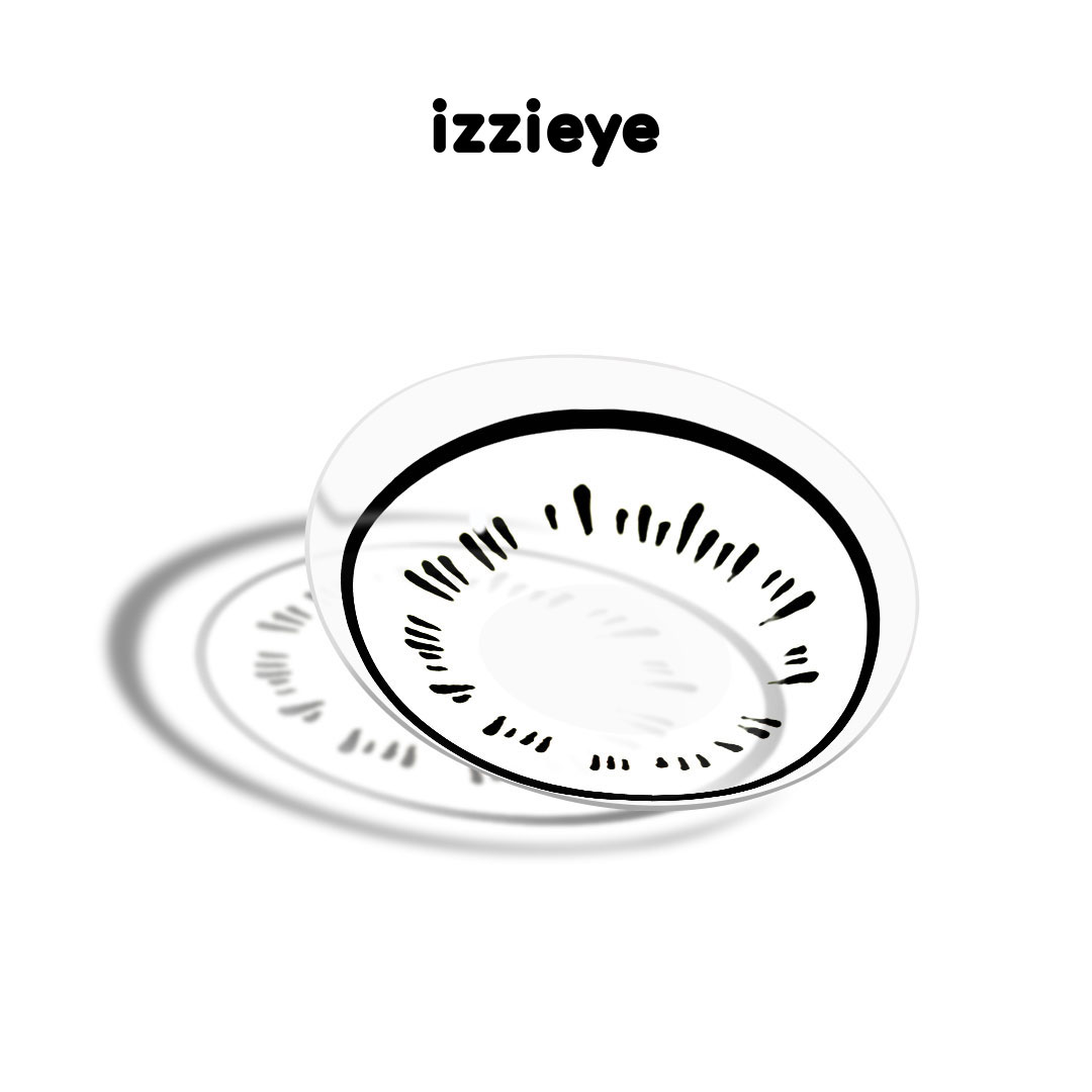Neji Byakugan White Colored Contact Lenses