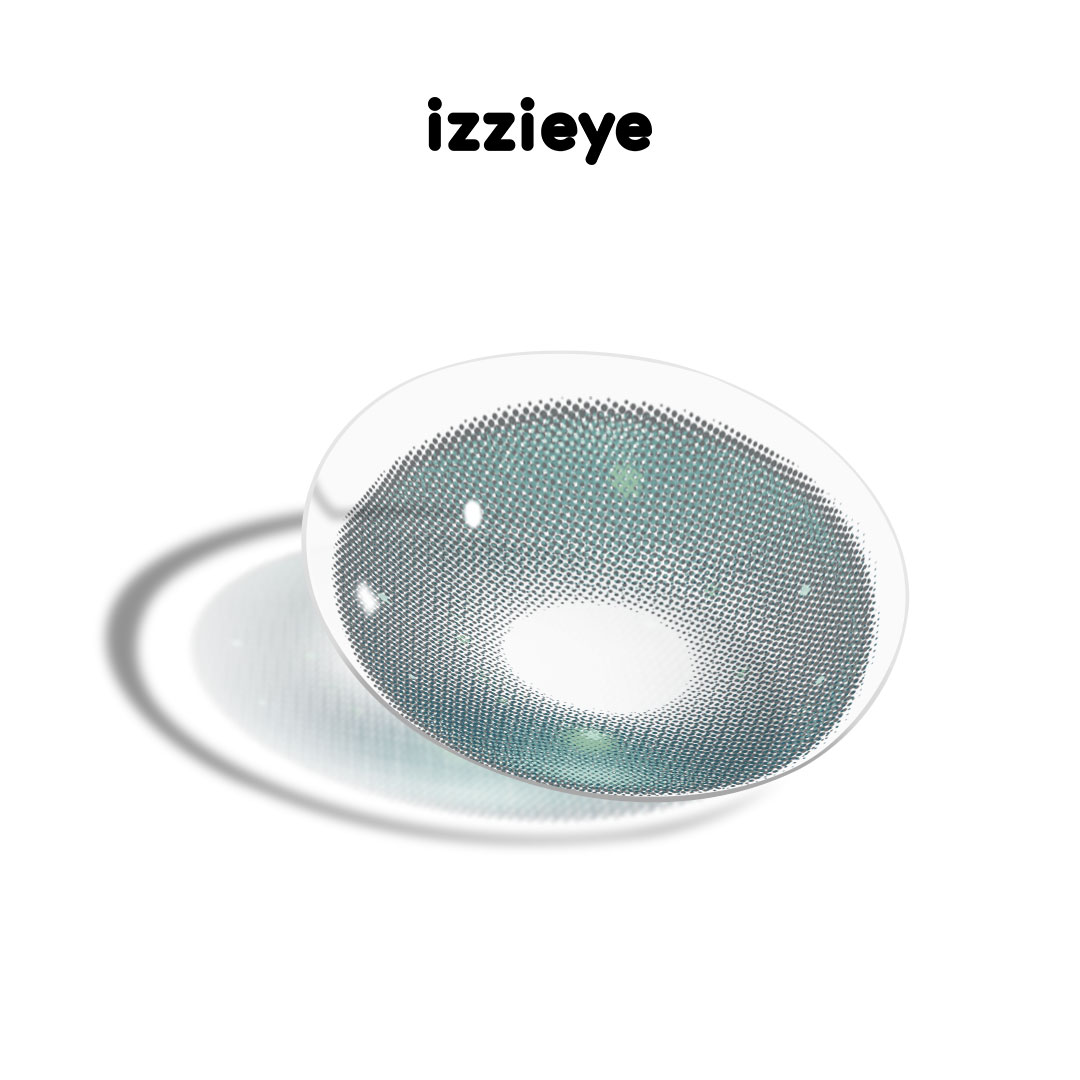 Neon Pulse Blue Colored Contact Lenses