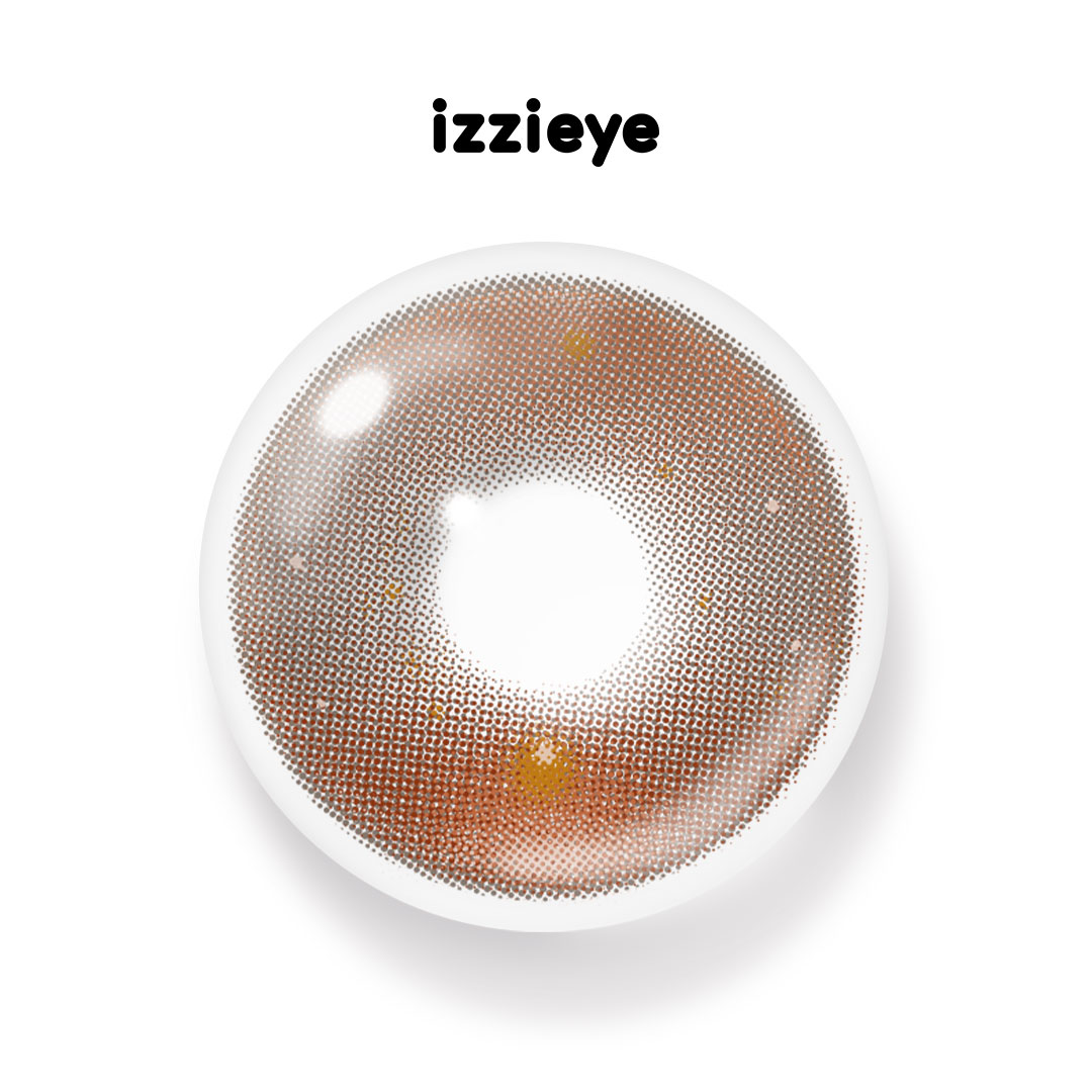 Neon Pulse Brown Colored Contact Lenses