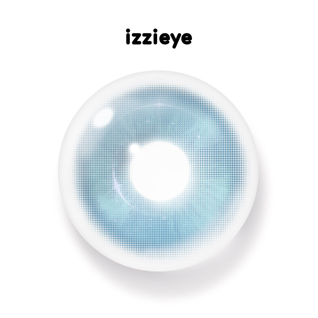 Neon Sky Blue Colored Contact Lenses