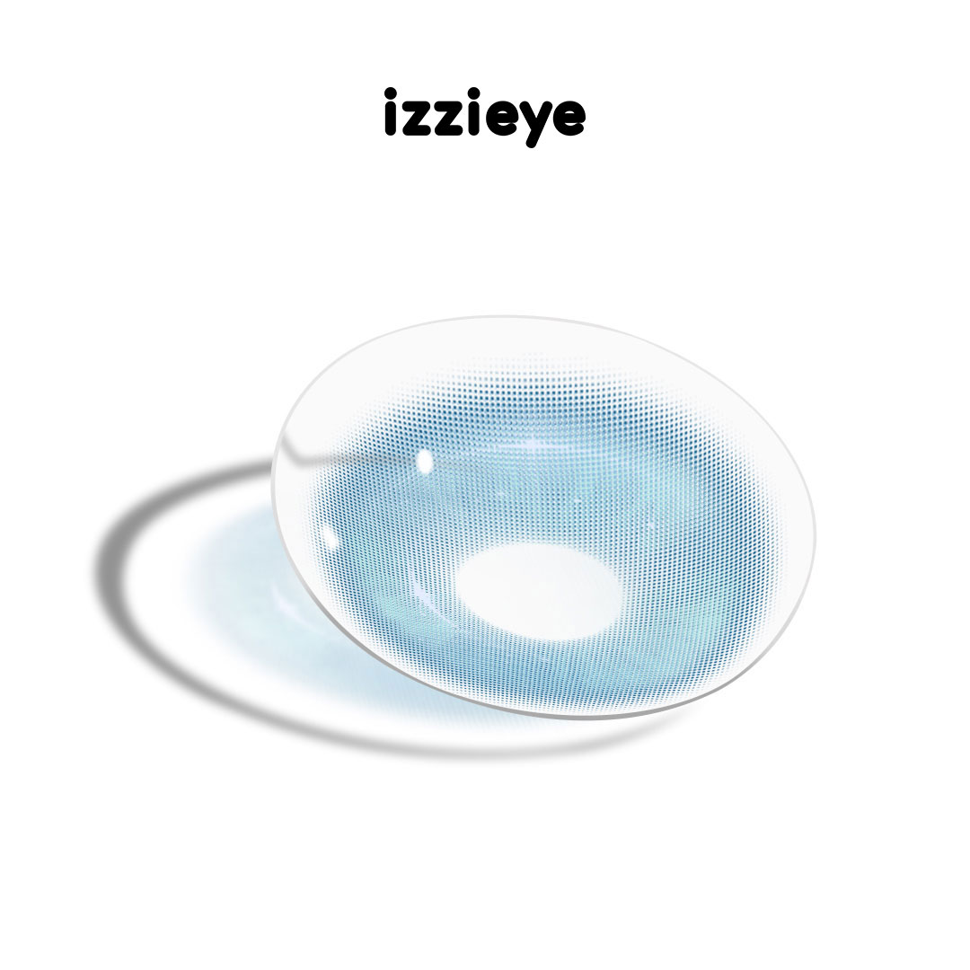 Neon Sky Blue Colored Contact Lenses