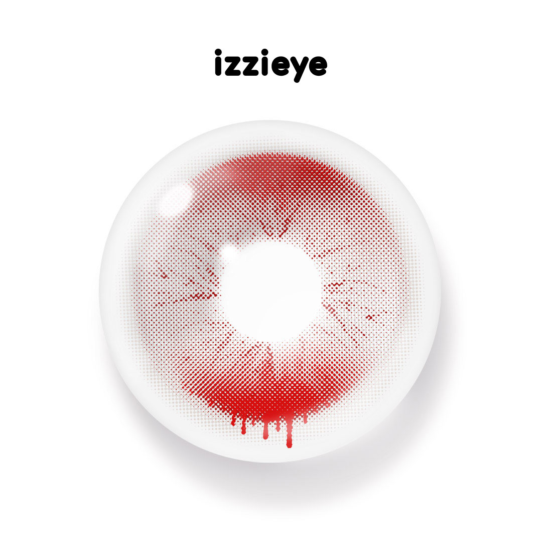 Cosplay Nightmare Red Colored Contact Lenses