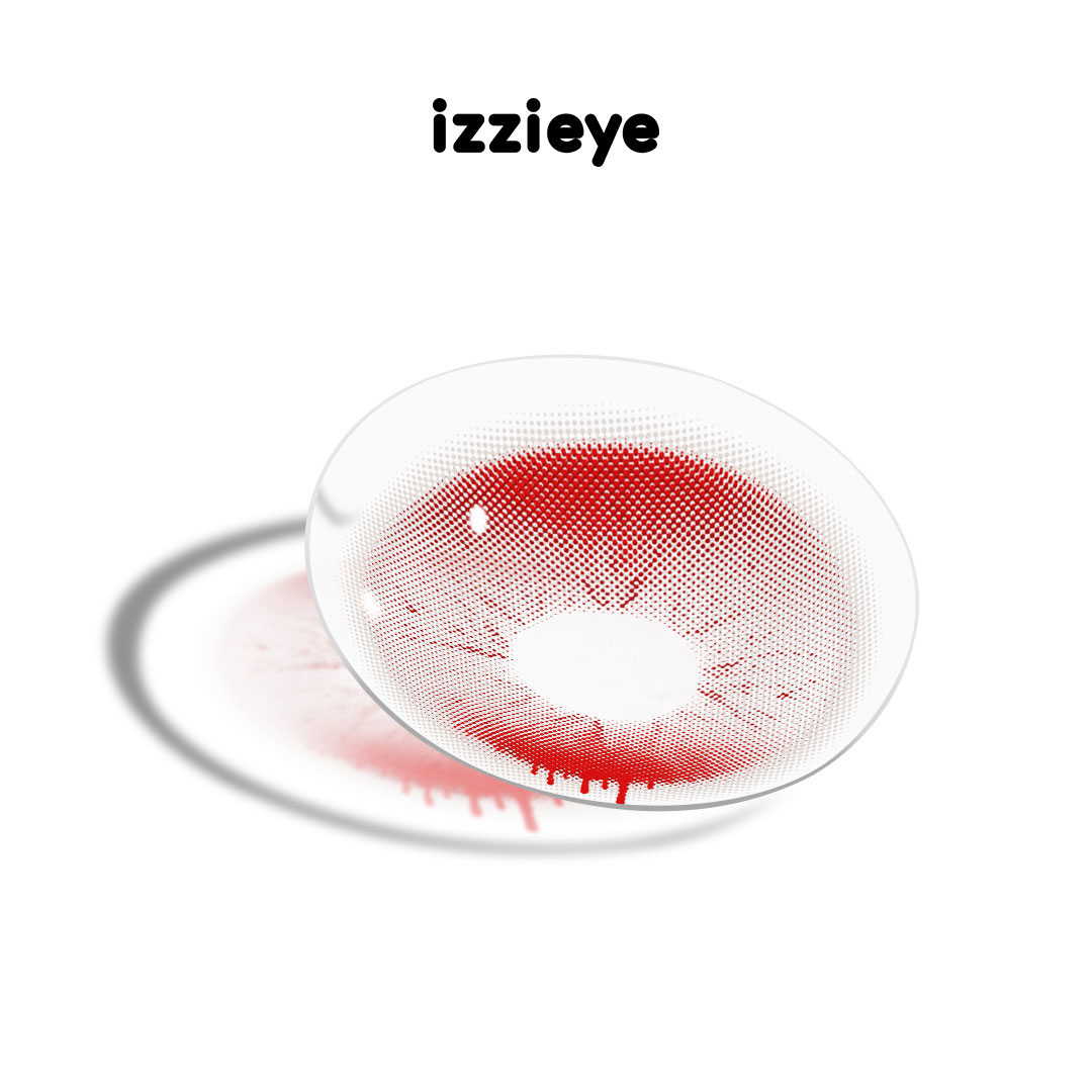 Cosplay Nightmare Red Colored Contact Lenses