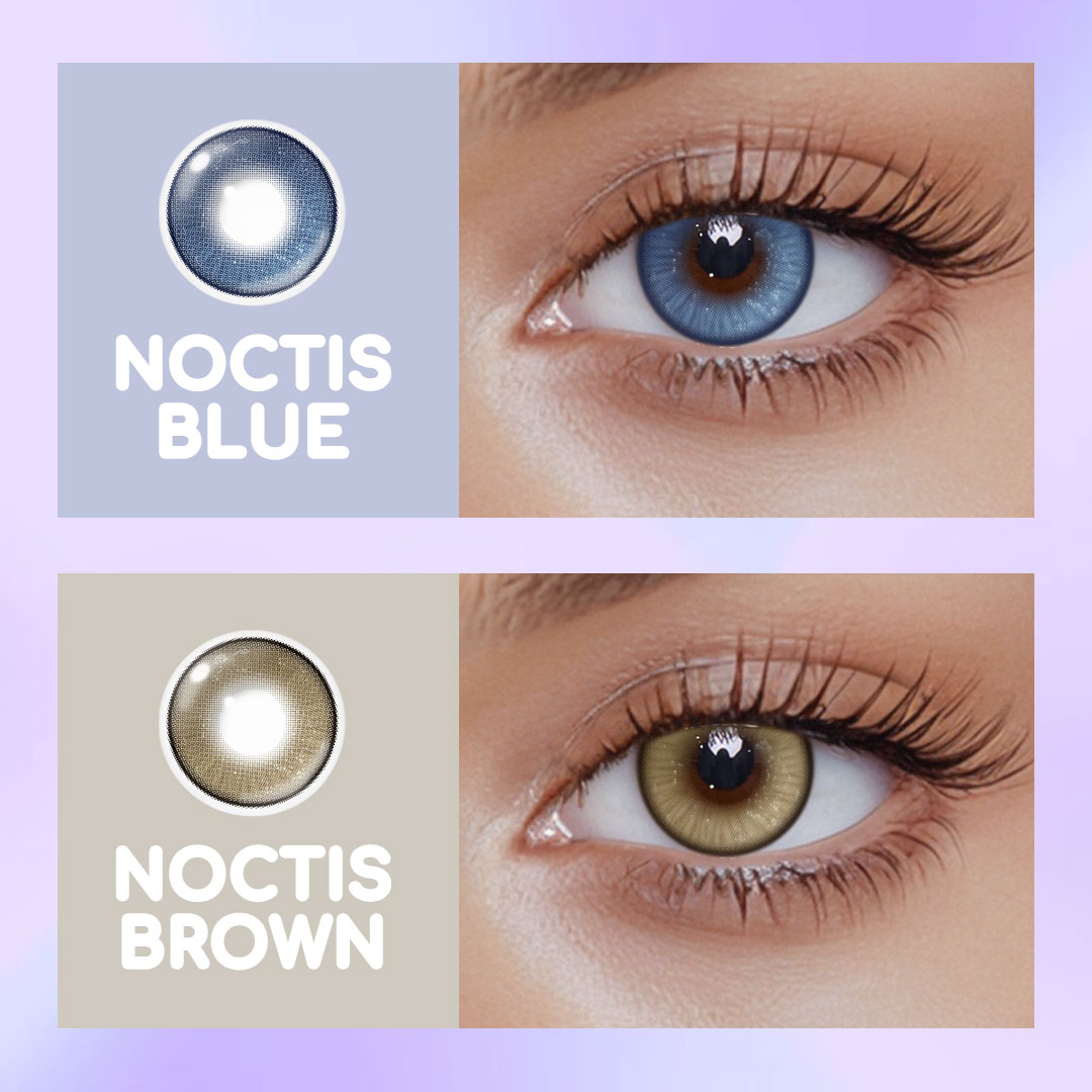 Noctis Brown Colored Contact Lenses