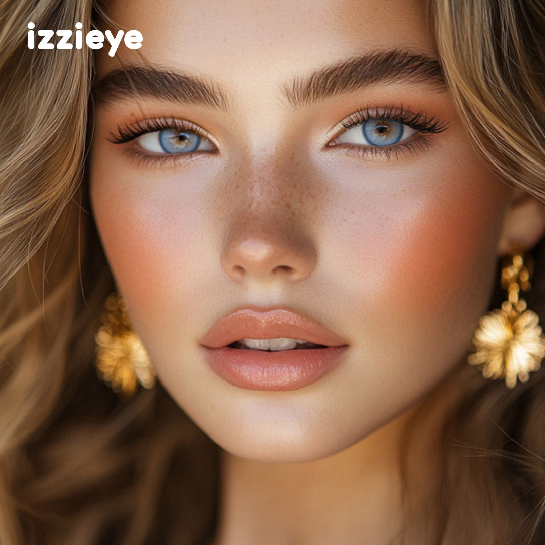 Celeste Blue Colored Contact Lenses