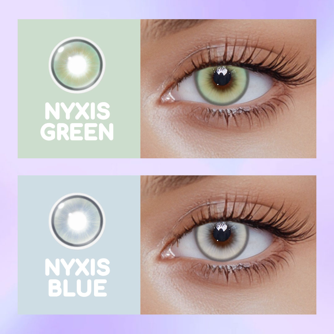 Nyxis Blue Colored Contact Lenses