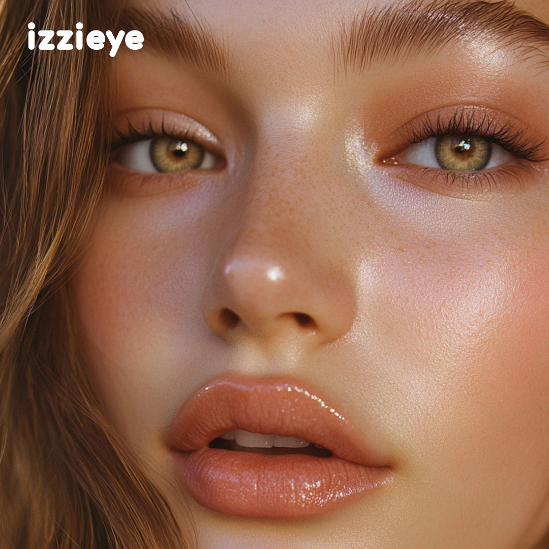 Elfie Star Brown Colored Contact Lenses