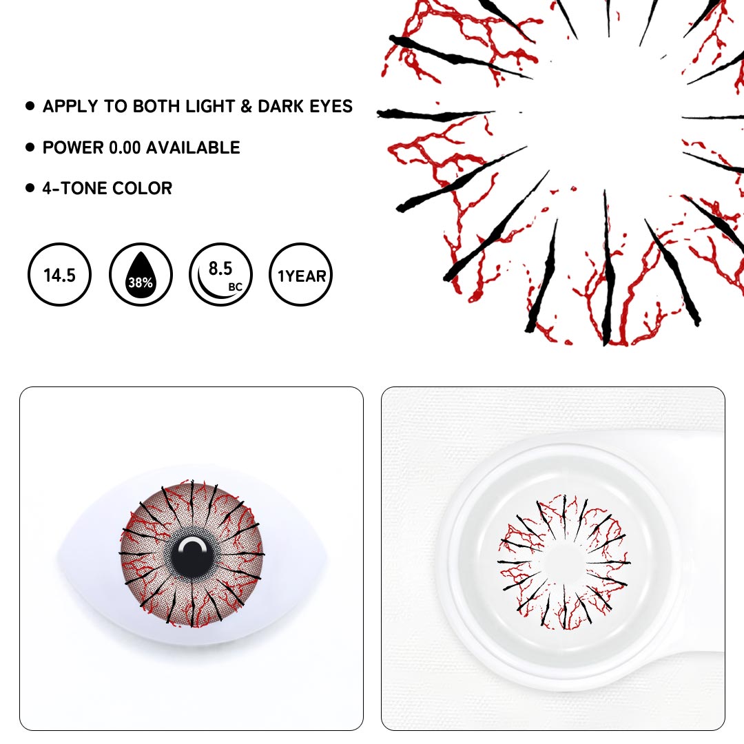Omera Gray Colored Contact Lenses