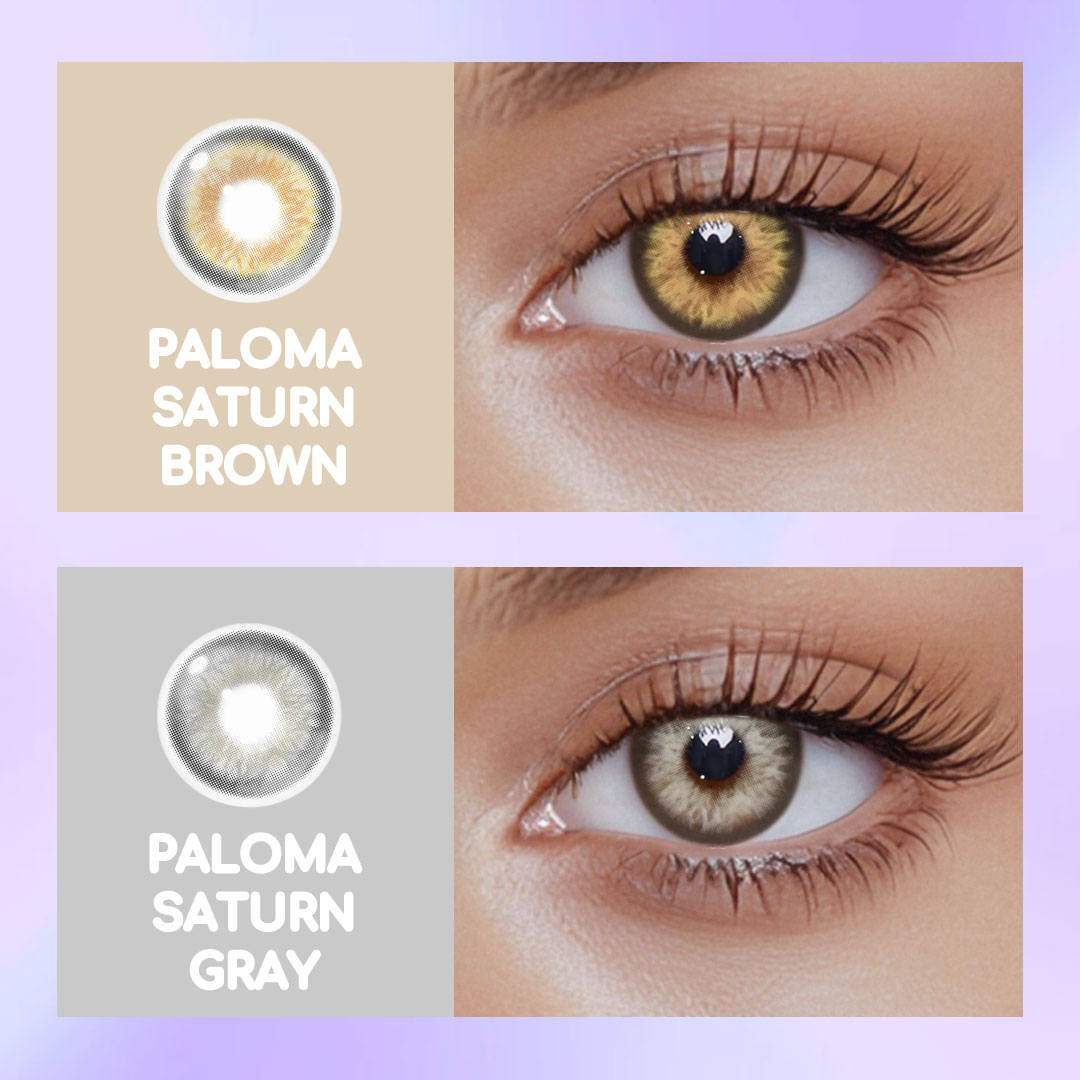 Paloma Saturn Gray Colored Contact Lenses