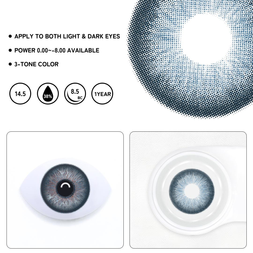 Pandora Blue Colored Contact Lenses