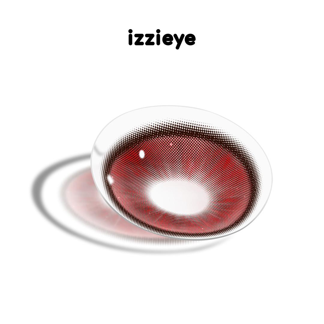 Penina Red Colored Contact Lenses
