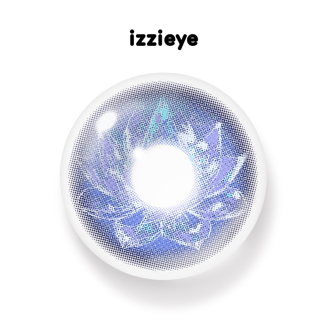 Petaline Blue Colored Contact Lenses