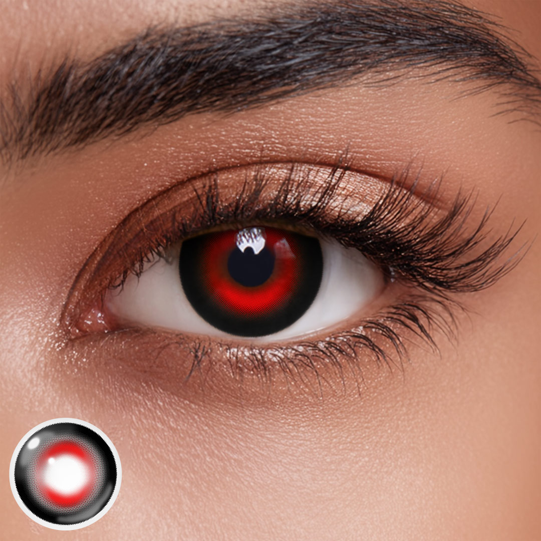 Phanty Red Colored Contact Lenses