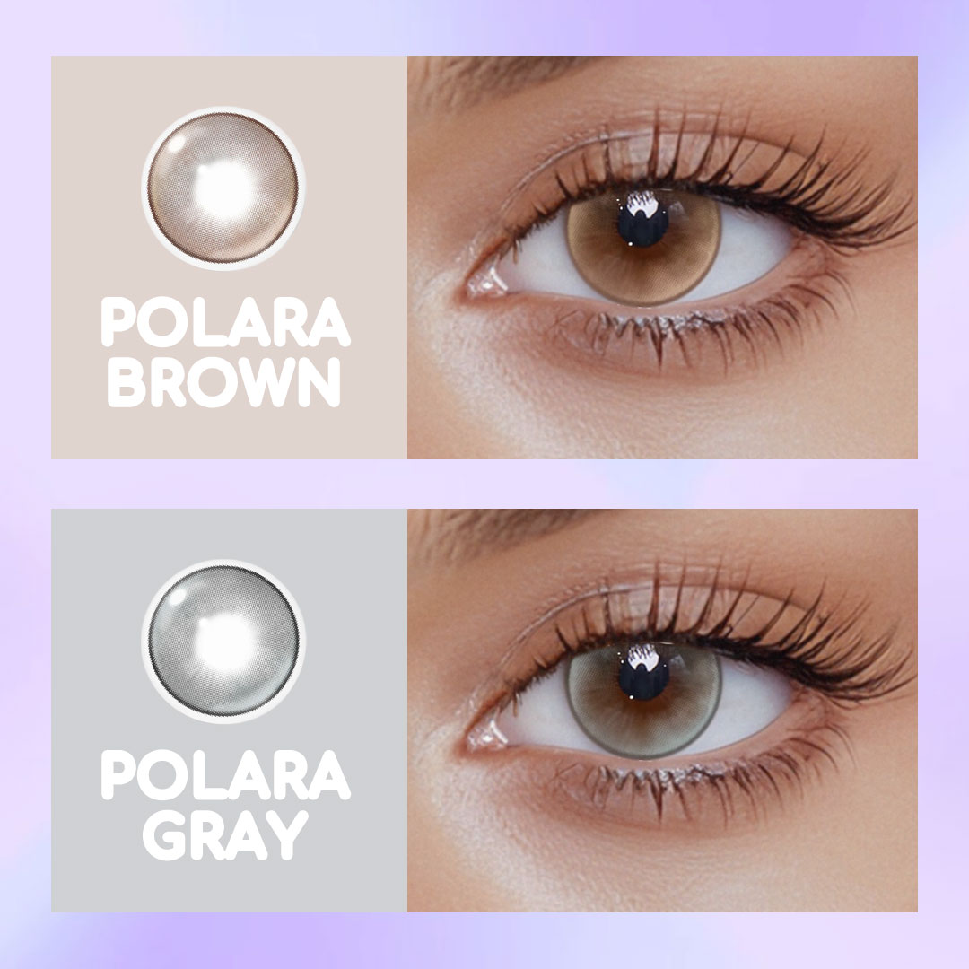 Polara Gray Colored Contact Lenses